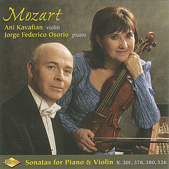 Mozart: Ani Kavafian - violin, Jorge Federico Osorio - piano