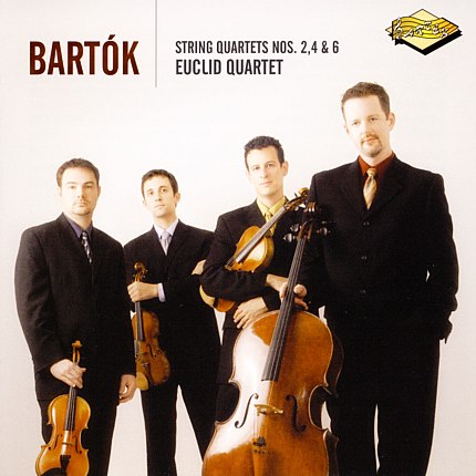 Bela Bartok, Euclid Quartet, String quartets 2, 4 & 6